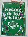 Hitoria de los clubes de primera divisin 94-95