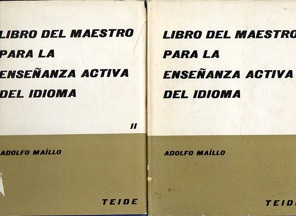 LIBRO DEL MAESTRO PARA LA ENSEANZA ACTIVA DEL IDIOMA. 2 Vols. Edicin especial para el Ministerio de Educacin. 7 ed.