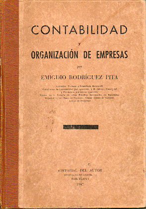 CONTABILIDAD Y ORGANIZACIN DE EMPRESAS.