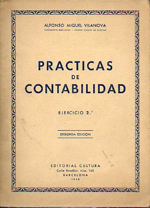 PRCTICAS DE CONTABILIDAD. Ejercicio 2. 2 ed.