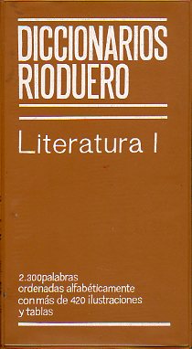 DICCIONARIOS RIODUERO. LITERATURA. 1.
