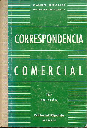 CORRESPONDENCIA COMERCIAL. 14 ed.