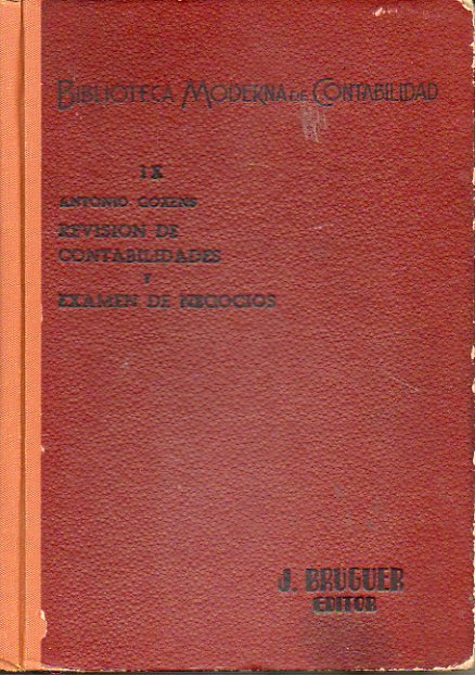 REVISIN DE CONTABILIDAD Y EXAMEN DE NEGOCIOS. 4 ed. revisada.
