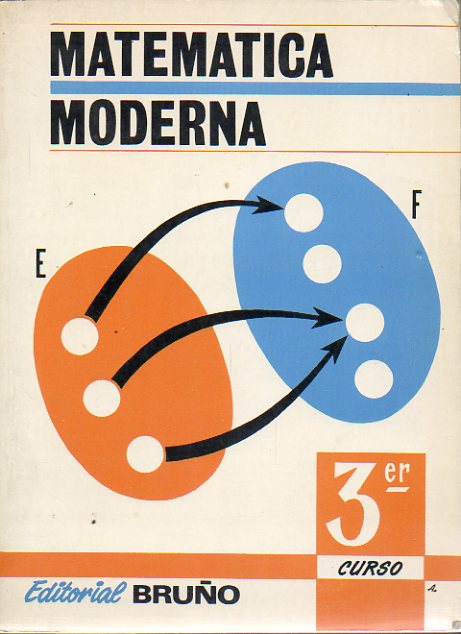 MATEMTICA MODERNA. MATEMTICAS TERCER CURSIO (PLAN 1967).