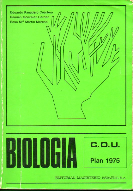 BIOLOGA. COU. Plan 1975.