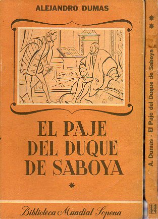EL PAJE DEL DUQUE DE SABOYA. 2 vols.