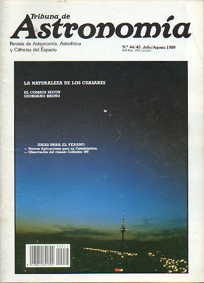 TRIBUNA DE ASTRONOMA. Revista de Astronoma, Astrofsica y Ciencias del Espacio. N 44-45.