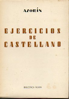 EJERCICIOS DE CASTELLANO.