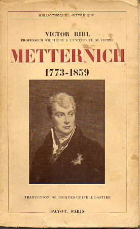 METTERNICH. 1773-1859.
