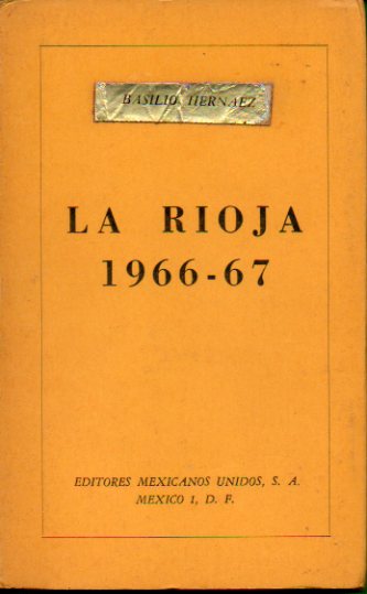 LA RIOJA 1966-67. Ed. de 1.000 ejs.