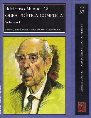 OBRA POTICA COMPLETA. 2 Vols. Edicin, introduccin y notas de Juan Gonzlez Soto.