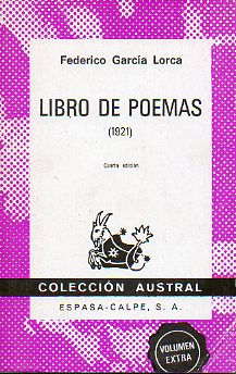 LIBRO DE POEMAS (1921).
