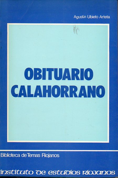UN OBITUARIO CALAHORRANO DEL SIGLO XV.