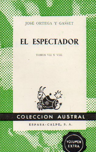 EL ESPECTADOR. Tomos VII y VIIII.