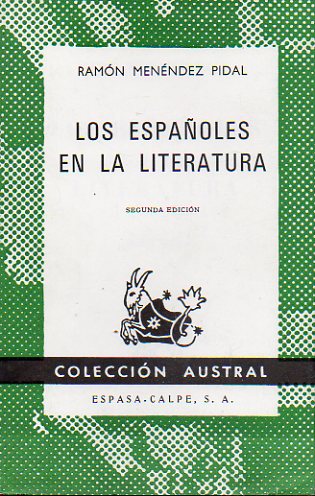 LOS ESPAOLES EN LA LITERATURA. 2 ed.