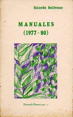MANUALES (1977-1980). 1 edicin.
