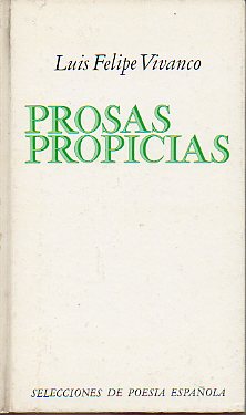 PROSAS PROPICIAS. 1 ed.