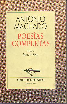 POESAS COMPLETAS. Edicin de Manuel Alvar.
