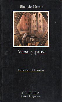 VERSO Y PROSA. Edicin del autor. Con un eplogo de Sabina de la Cruz. 20 ed.