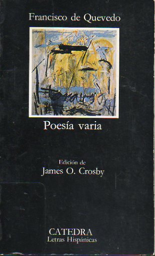 POESA VARIA. Edicin de James O. Crosby.