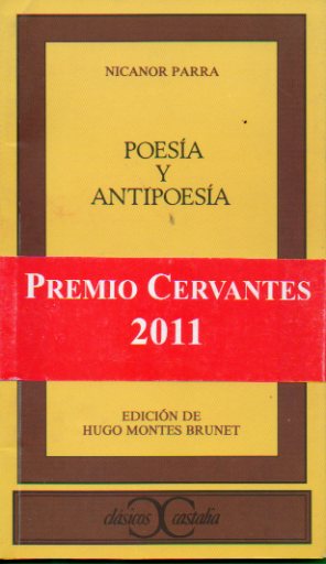 POESA Y ANTIPOESA. Edicin de Hugo Montes Brunet.