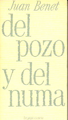 DEL POZO Y DEL NUMA (UN ENSAYO Y UNA LEYENDA). 1 edicin.