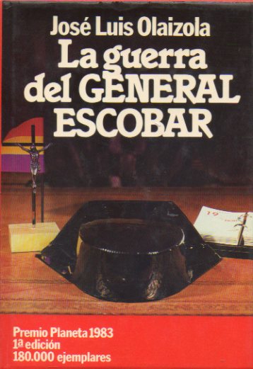 LA GUERRA DEL GENERAL ESCOBAR. Firma de anterior propietario.