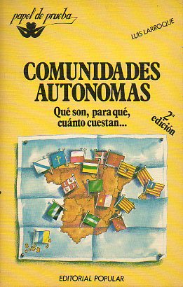 COMUNIDADES AUTNOMAS. 2 ed.