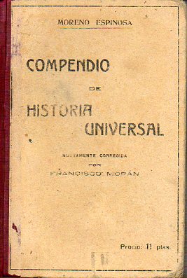 COMPENDIO DE HISTORIA UNIVERSAL DISTRIBUIDO EN LECCIONES. 20 ed.