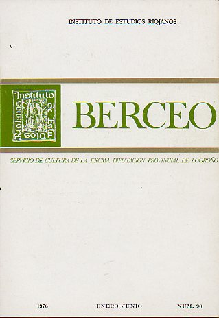 Revista: BERCEO. N 90.