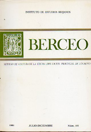 Revista: BERCEO. N 101.