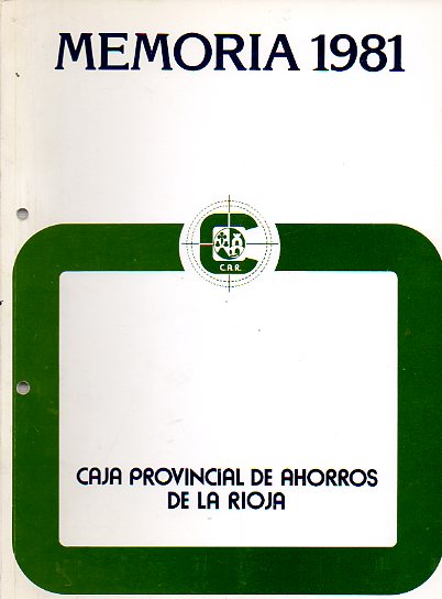 MEMORIA EJERCICIO 1981.