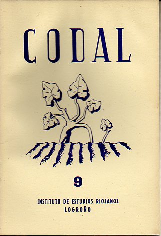 CODAL. Suplemento Literario de BERCEO. N 9.