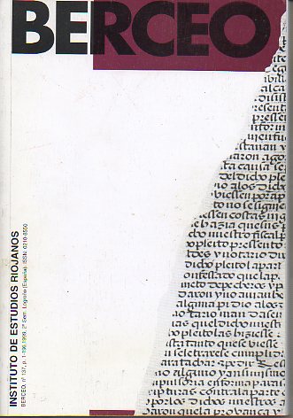 Revista: BERCEO. N 137. Monogrfico sobre Demografa y Poblacin.