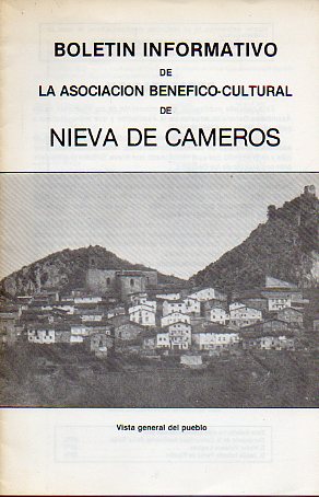 BOLETN INFORMATIVO DE LA ASOCIACIN BENFICO-CULTURAL DE NIEVA DE CAMEROS. N 1.