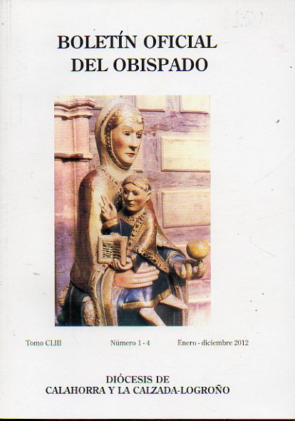 BOLETN OFICIAL DEL OBISPADO. Tomo CLIII. N 1-4.