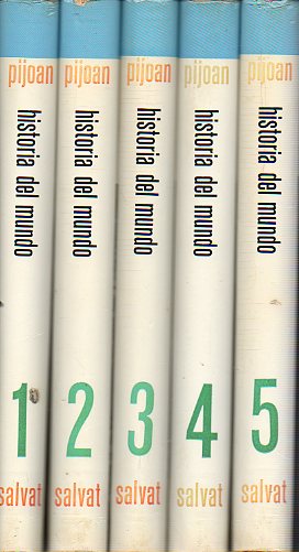 HISTORIA DEL MUNDO. 5 vols. 9 ed.