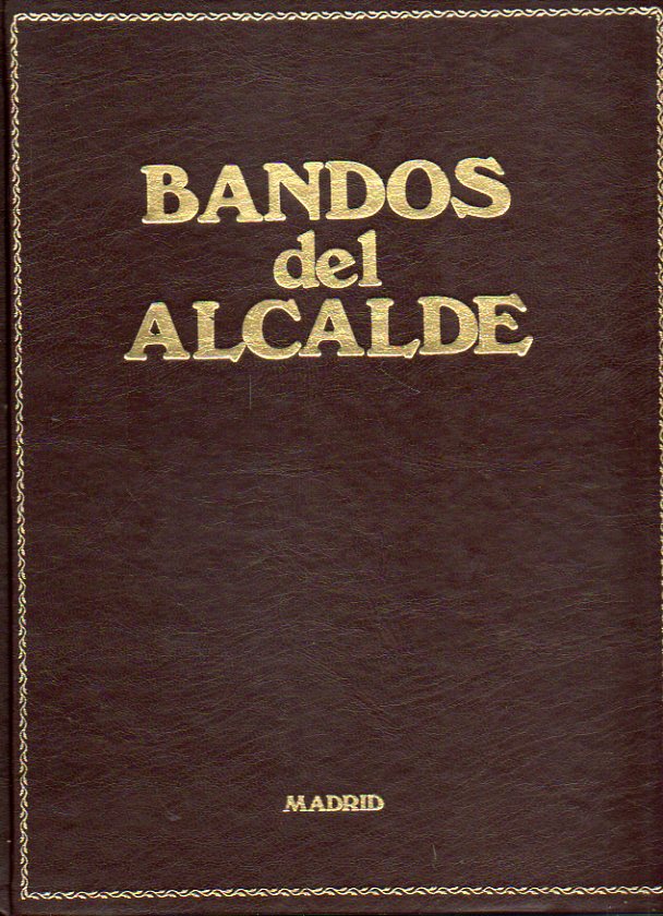 BANDOS DEL ALCALDE.