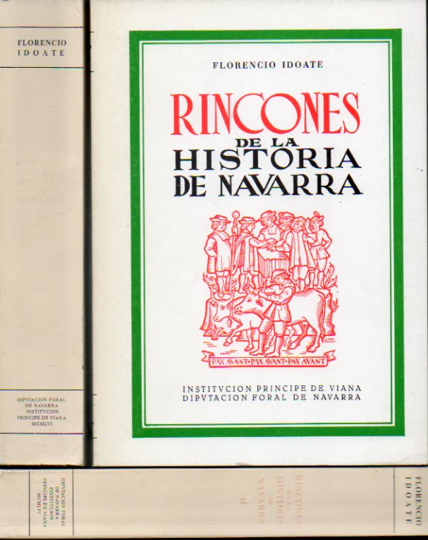 RINCONES DE LA HISTORIA DE NAVARRA. 3 vols.