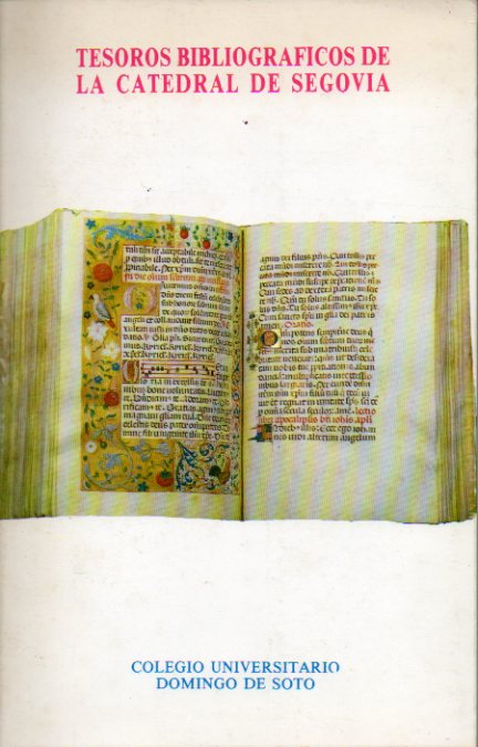 TESOROS BIBLIOGRFICOS DE LA CATEDRAL DE SEGOVIA. Edicin de 2.000 ejs.
