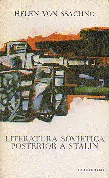 LITERATURA SOVITICA  POSTERIOR A STALIN.