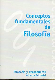 CONCEPTOS FUNDAMENTALES DE FILOSOFA.