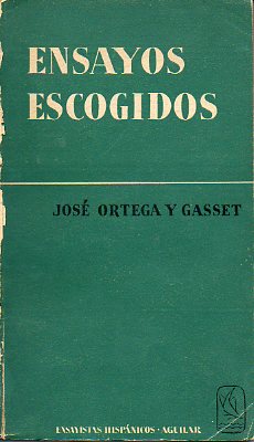 ENSAYOS ESCOGIDOS. 1 edic.