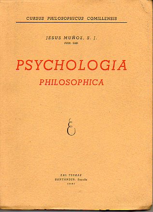 PSYCHOLOGIA PHILOSOPHICA.