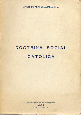 DOCTRINA SOCIAL CATLICA.