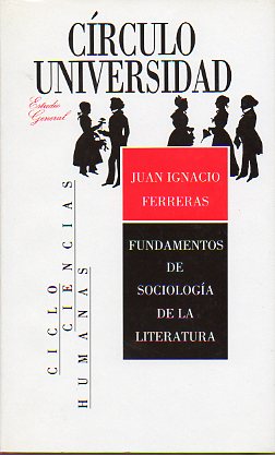 FUNDAMENTOS DE SOCIOLOGA DE LA LITERATURA.