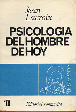PSICOLOGA DEL HOMBRE DE HOY.