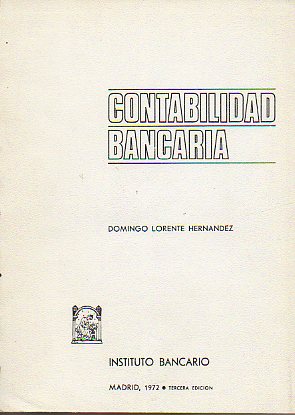CONTABILIDAD BANCARIA. 3 ed.