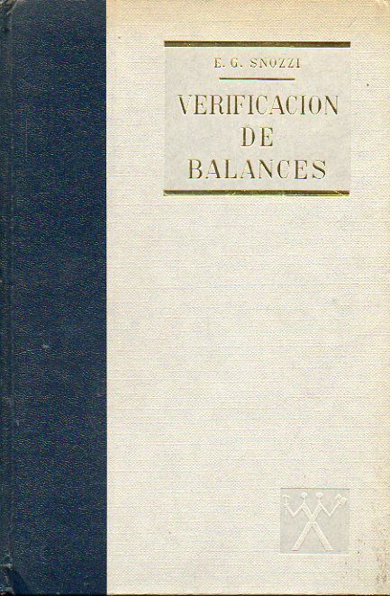 VERIFICACIN DE BALANCES.