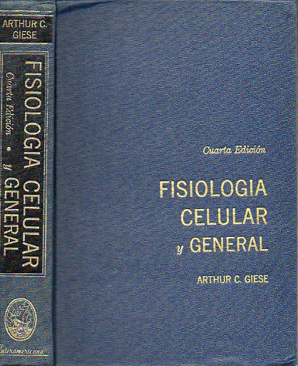 FISIOLOGA CELULAR Y GENERAL. 3 ed. en espaol.